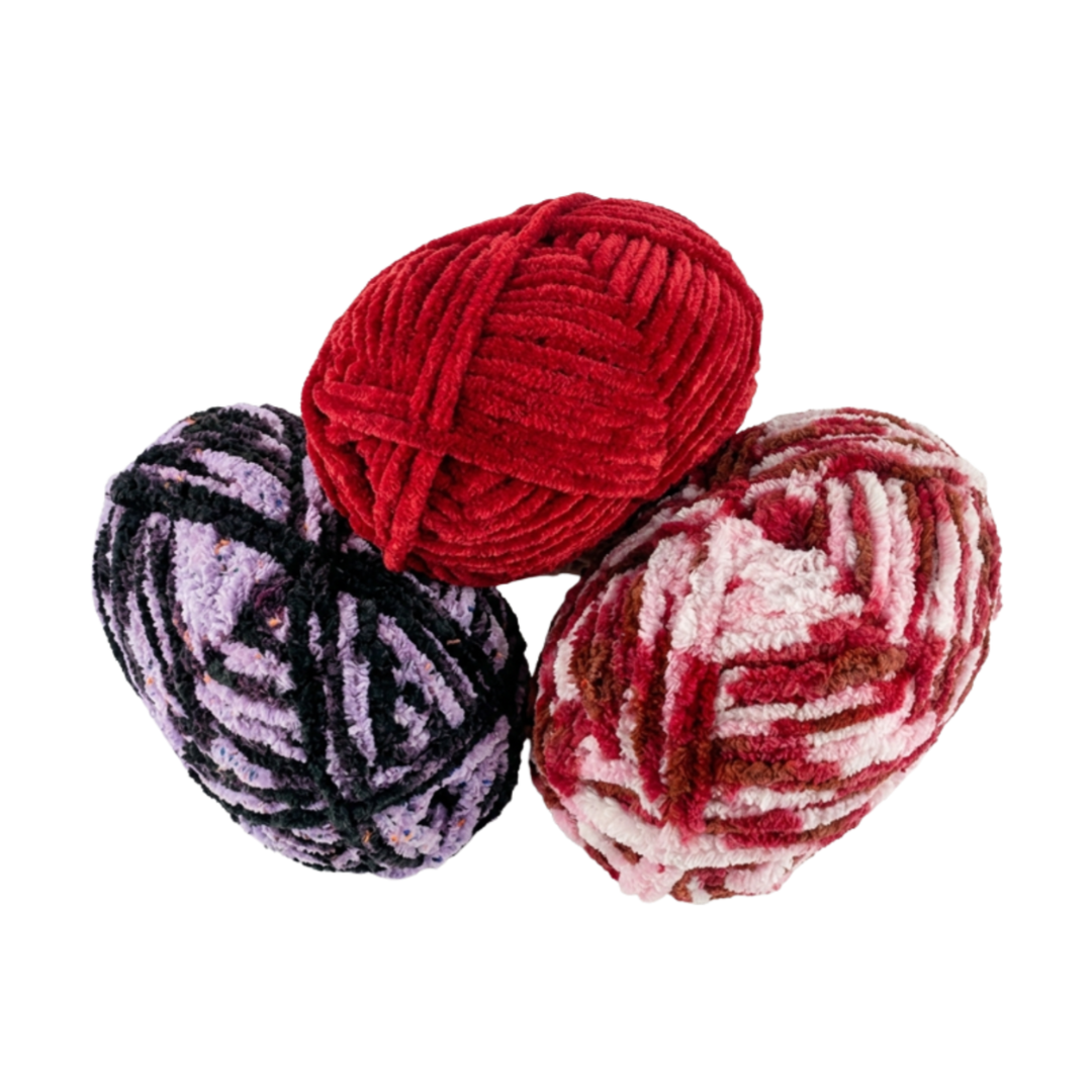 ESTAMBRE CHENILLE – EL NUEVO MUNDO – PARA TEJIDOS, CROCHET