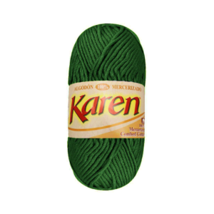 HILAZA 100% ALGODÓN MERCERIZADO – OMEGA KAREN – PARA TEJIDOS, CROCHET